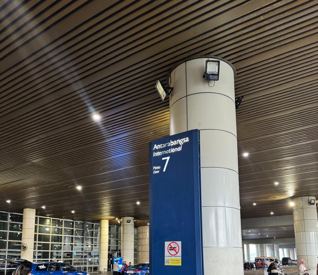 KLIA Terminal 1 drop-off point